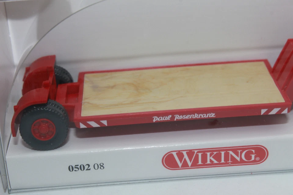 Wiking 050208 Low Loader Rosenkranz Low Loader 1:87 H0 New OVP - Image 4 of 4