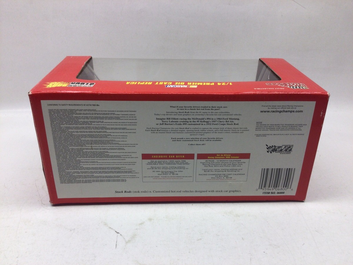 Racing Champions Stock Rods 1962 Chevy Bel Air Issue 31 1:24