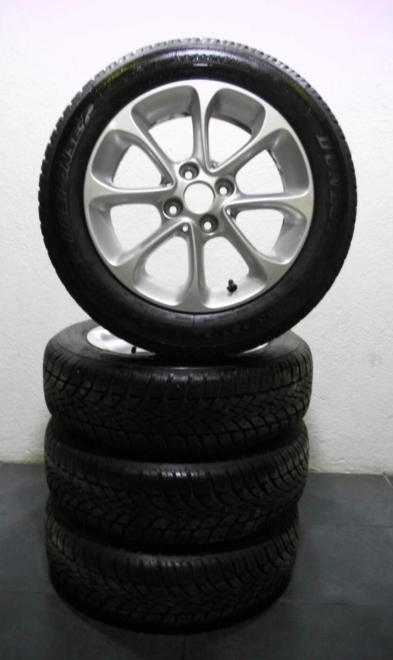 4 Winterreifen 185 60 R15  - 165 65 R15  Smart 453 15" Alufelgen RDK Winterräder - Bild 2 von 4