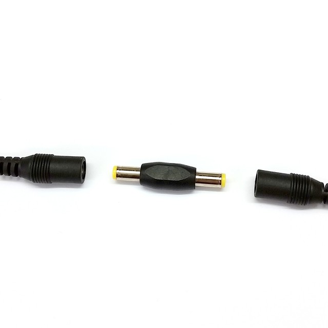 DC 5.5MM x 2.1MM MALE male GENDER CHANGER CABLE JOIN ADAPTER CONNECTOR eBay