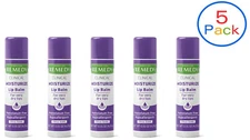 Medline Remedy Lip Balm, 0.15 oz, Hypoallergenic, Citrus Scent, 5 Pack-MSC092915