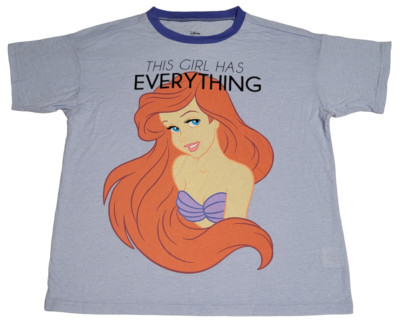 Official Disney Princess This Girl Has Everything Ariel Graphic T-Shirt! (Small)
