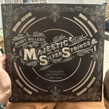 RARE - Buddy Miller - Majestic Silver Strings - Ltd Ed. - Near mint Etched Vinyl