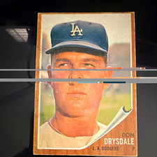 Don Drysdale Cards and Autographed Memorabilia Guide 8