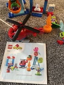 Spider-Man and Friends Funfair Adventure Lego Duplo 10963 And 10608 Complete
