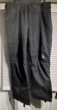 Spyder Snow Pants Men  s XL Black Insulated Spylon XTL 10/10K Thinsulate