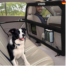 Hundegitter Auto Rücksitz Kofferraum Metallrahmen Transparent