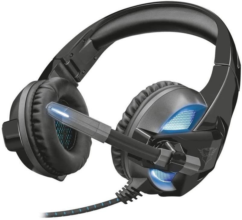 Trust Gaming GXT 410 Rune illuminated Gaming Headset for PC & Laptop - Black