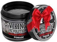Viking Revolution Extreme Hold Pomade for Men   Style  4 Ounce Pack of 1 