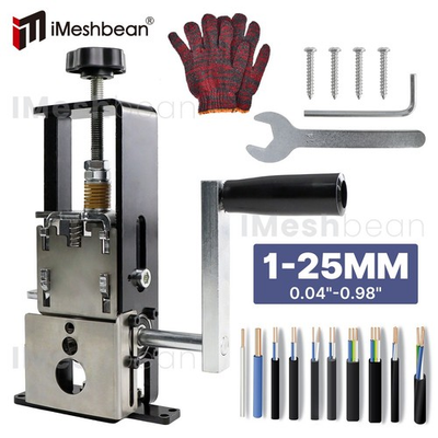 #ad Electric amp; Manual Wire Stripping Machine Cable Cutter Copper Peeling Stripper US $28.98