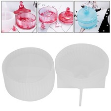 Jewelry Storage Box Mold DIY Silicone Reusable Epoxy Candy Box Mold Craft Access
