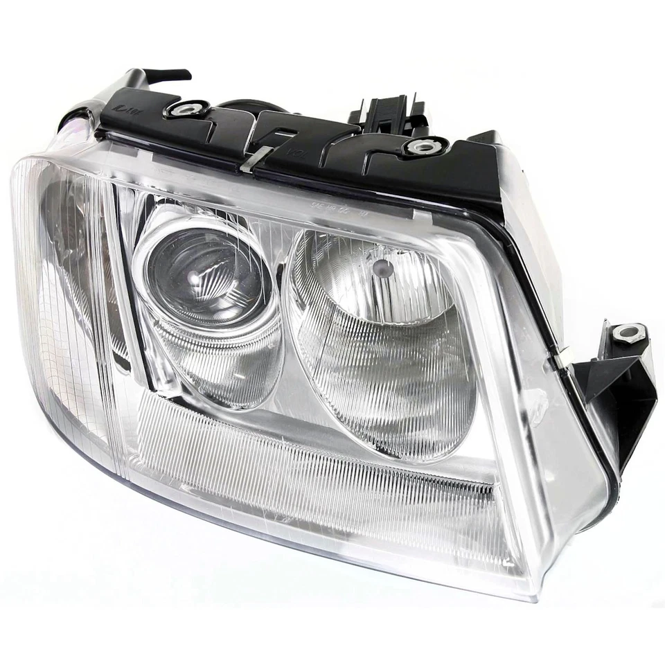 Headlight Set For 2001-05 Volkswagen Passat Left and Right with Bulb 2Pc Halogen - Image 4 of 4