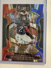 Panini 2025 Select Prizm Concourse Quinyon Mitchell #92 Philadelphia Eagles