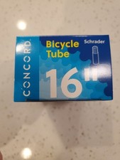 Bicycle Inner Tube 16" Fits Tire Widths 1.75 IN - 2.25 IN
