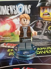 LEGO Dimensions the LEGO Movie Bad Cop Fun Pack 71213 & Owen Grady Jw011 RARE!