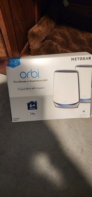 NETGEAR RBK852 6000 Mbps 4 Port Tri-band Mesh WiFi System (RBK852100NAS)