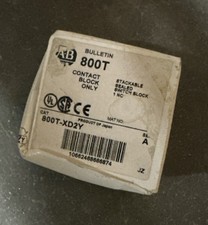 Allen Bradley 800t-xd2y Pushbutton Contact Block