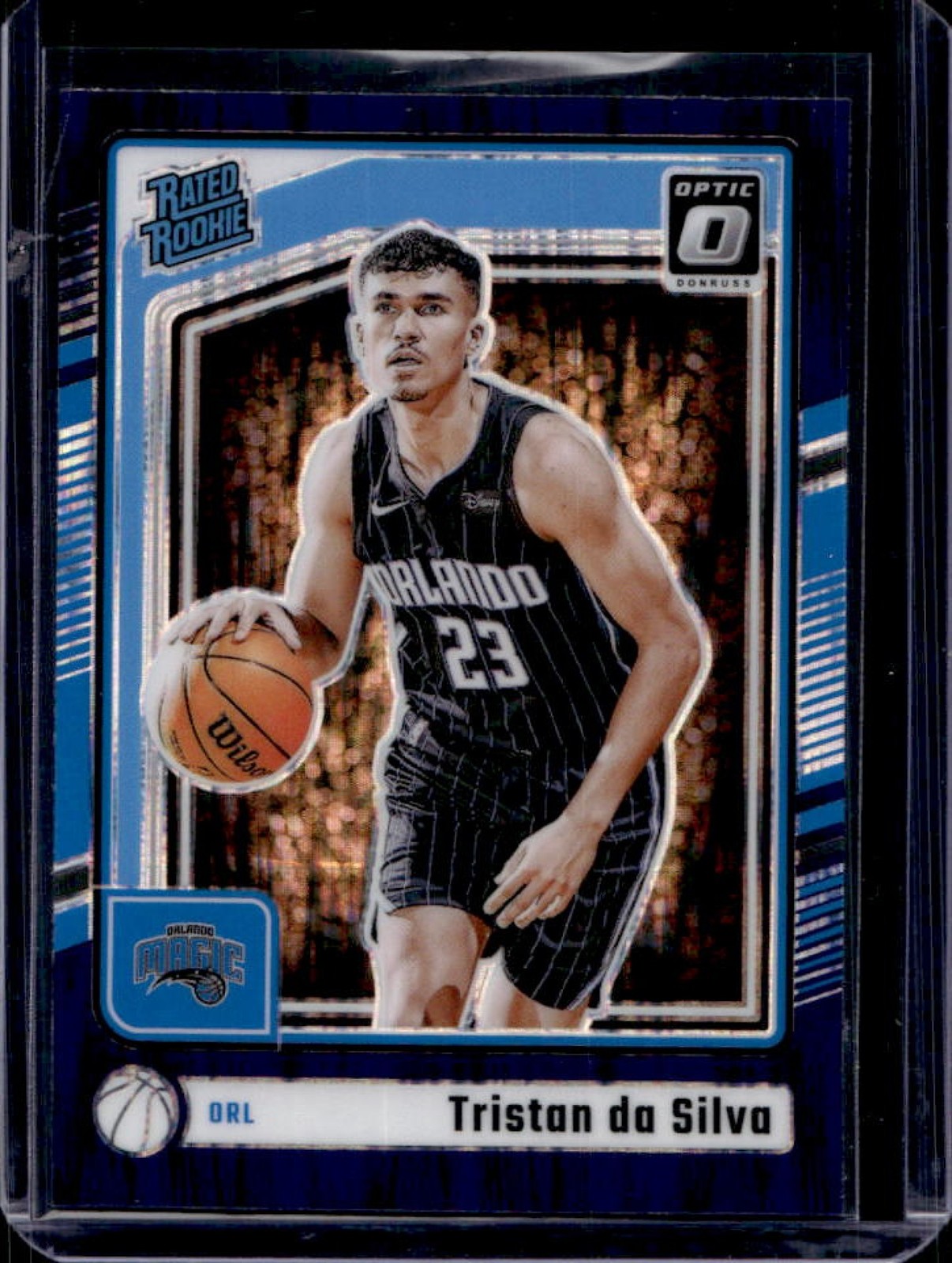 2024-25 Donruss Optic Tristan da Silva Rated Rookie Purple Shock RC #260 Magic