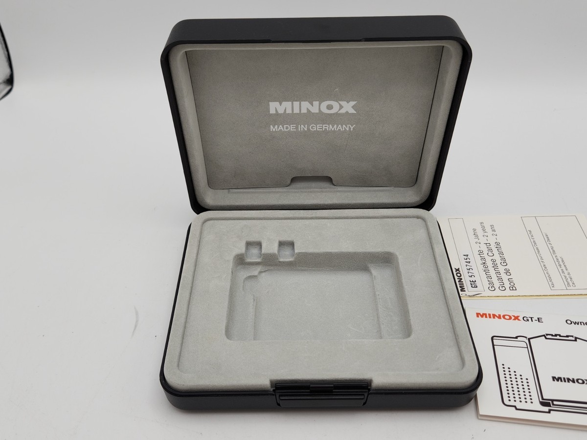 Box ONLY - Minox 35 GT-E Plastic Display Case for Subminiature