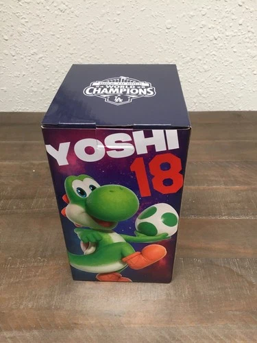 2026 Los Angeles Dodgers Yoshi Super Mario Bobblehead SGA 03/31/26 New In Box