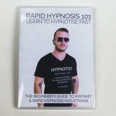 RAPID HYPNOSIS 101 DVD Learn To Hypnotize Fast Instant Hypnotic Inductions stage