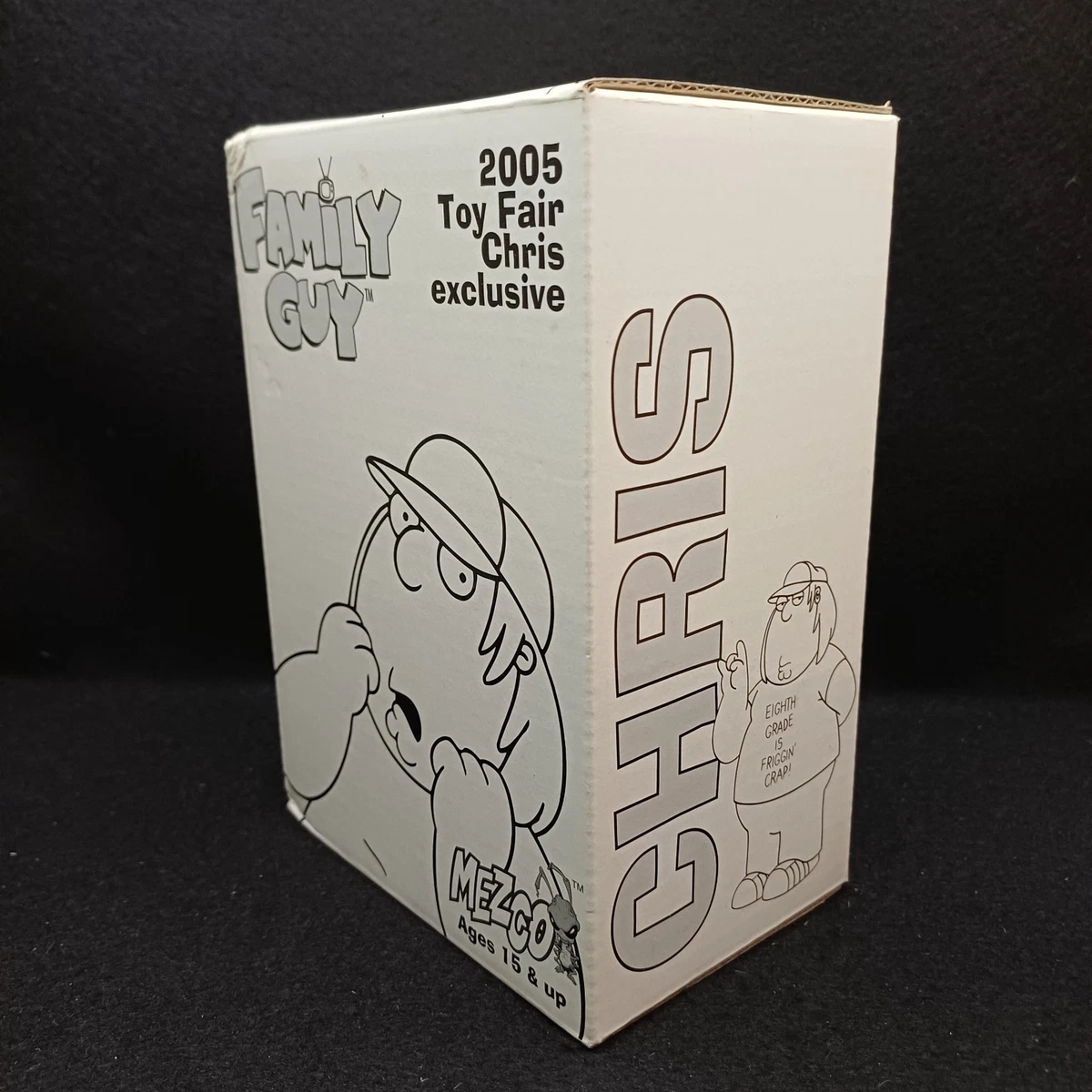 MEZCO FAMILY GUY CHRIS GRIFFIN TOY FAIR 2005 LIMITED EDITION EXCLUSIVE FIGURE