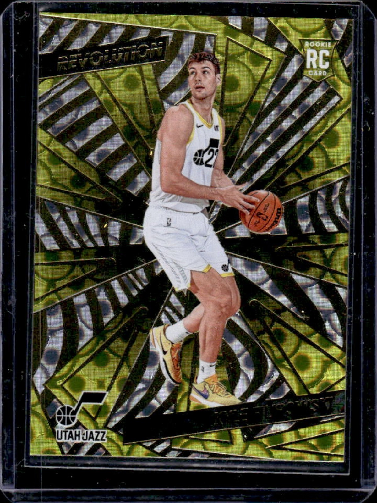 2024-25 Panini Revolution Kyle Filipowski RC Groove Rookie #146 Jazz