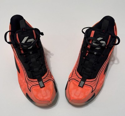 Jordan Luka 2 Bright Mango Black Basketball Shoes DX8733-800 Mens 10 Nike Jordan Luka 2 Bright Mango/Barely Green (Black) DX8733  main image 4