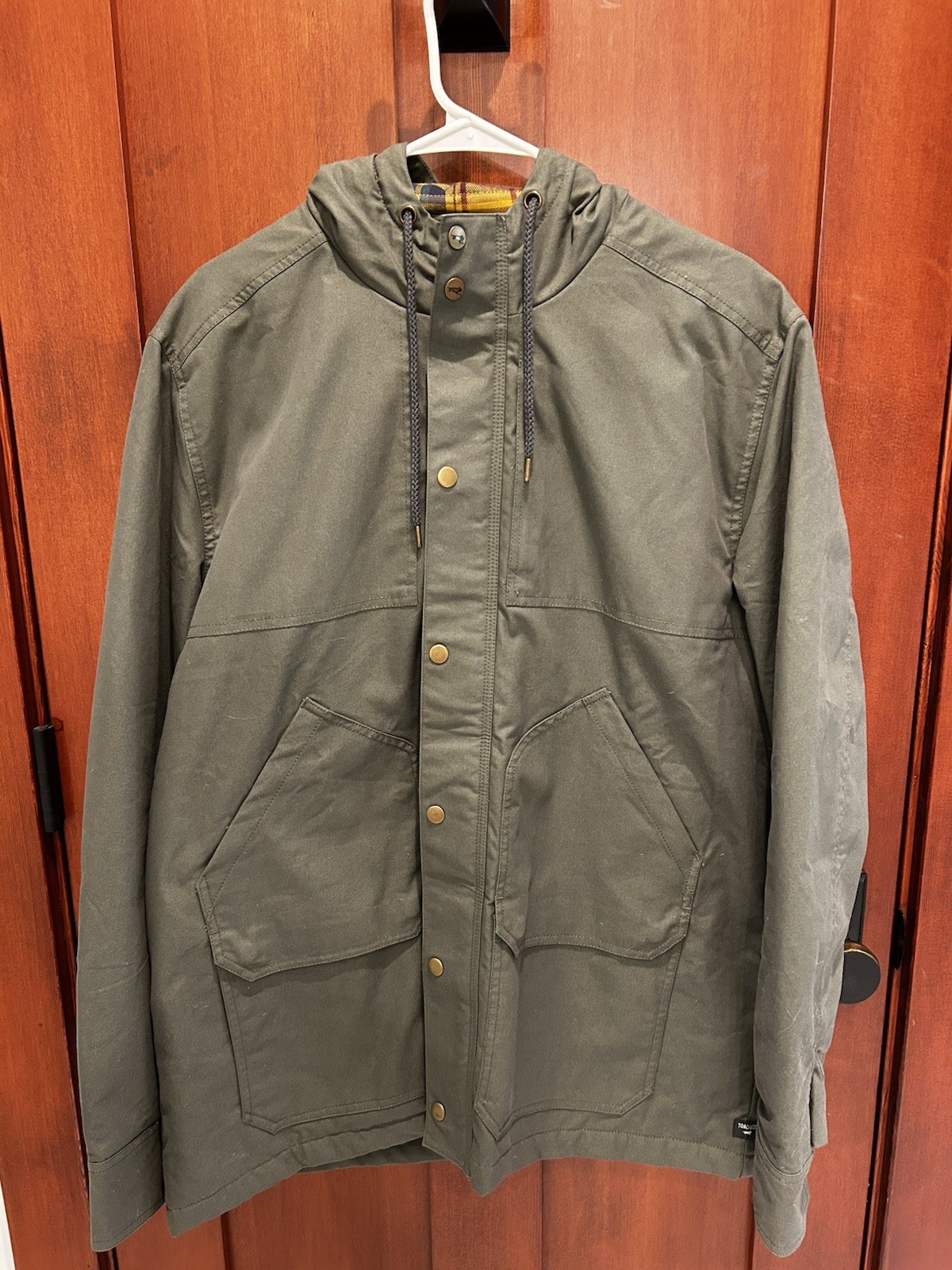 Toad & Co. Men’s  Flannel Lined Jacket Size Large