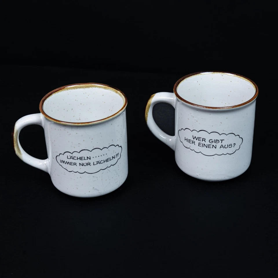 Garfield Vintage Sammeltassen / Kaffeetassen (1978) - 2er Set - Zustand Gut - Bild 4 von 4