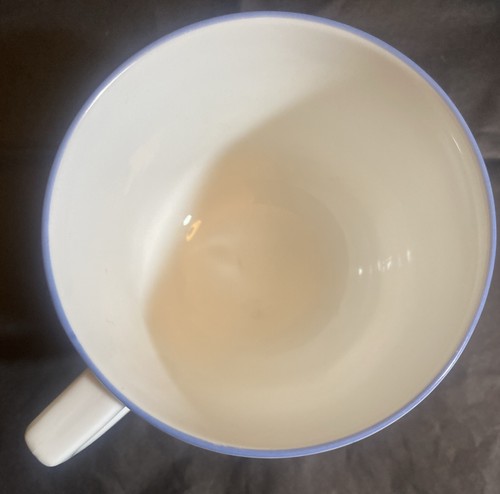Tiffany & Co Tea/Coffee Cups Fine Bone Classic Blue 1996 6 Oz Set Of 2 England - Picture 8 of 16