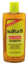 2 PACK Sulfur8 Shampoo Deep Cleaning 7.5 Ounce