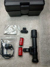 Tactical Flashlight Scout Light, M600B 600 Lumems Weapon