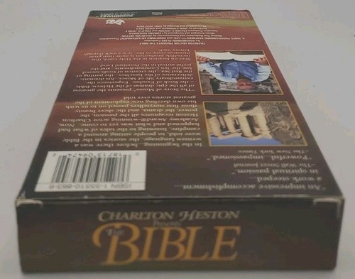 Charlton Heston Presents The Bible: The Story of Moses (VHS 1993) - Picture 3 of 4