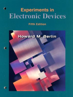 Experiments in Electronic Devices Paperback Thomas L., Berlin, Ho