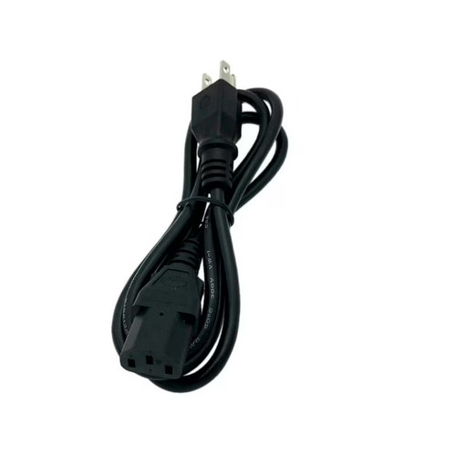 Power Cord AC Cable 5 ft PC Computer Monitor Printer 3 Prong (limit 2 per order)