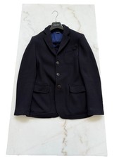 Giorgio Armani Navy Textured Sport Coat EU 50 US 40R 3 Button Made in Italy