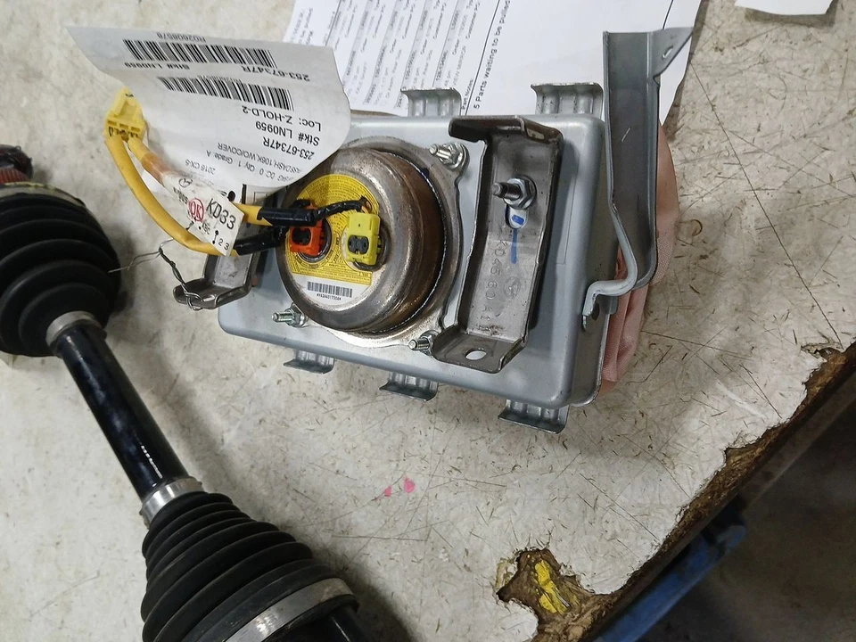 Passenger Right Dash Air Bag KD3557K50C Fits 13-16 Mazda CX-5 2608578 - Image 3 of 4