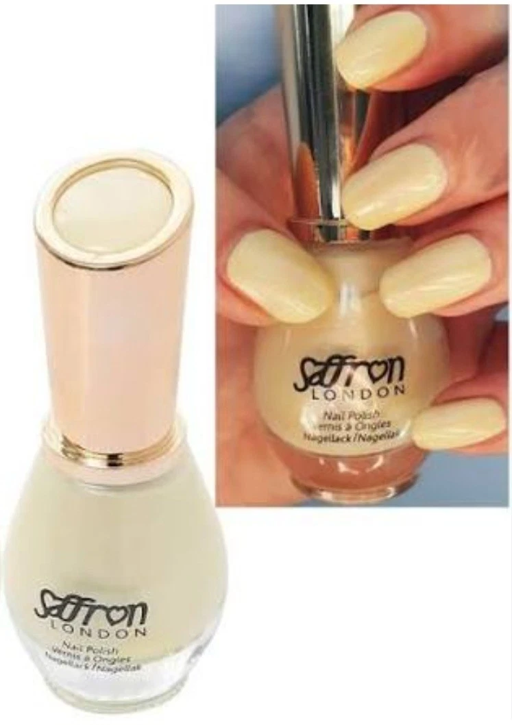 16 × Saffron London Nail Polish 13ml - 45 Cotton