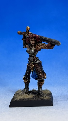 Rackham Confrontation - The Red Lioness La Lionne Rousse - Painted Metal OOP D&D