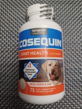 Nutramax Cosequin Max Joint Health Supplement Plus MSM  HA, 180ct Exp. 01/2028