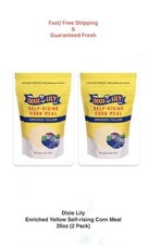 Dixie LilyEnriched Yellow Self-rising Corn Meal, 20oz (2 Pack)