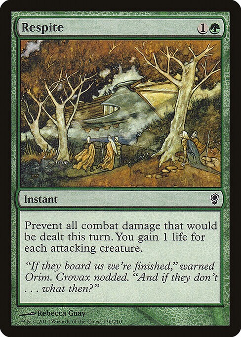 Respite NonFoil Conspiracy 176 NM MTG