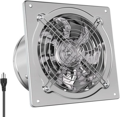 Extractor De Aire Cocina Elimina Humo Vapores Olor Ventilador Baño Garaje 6''