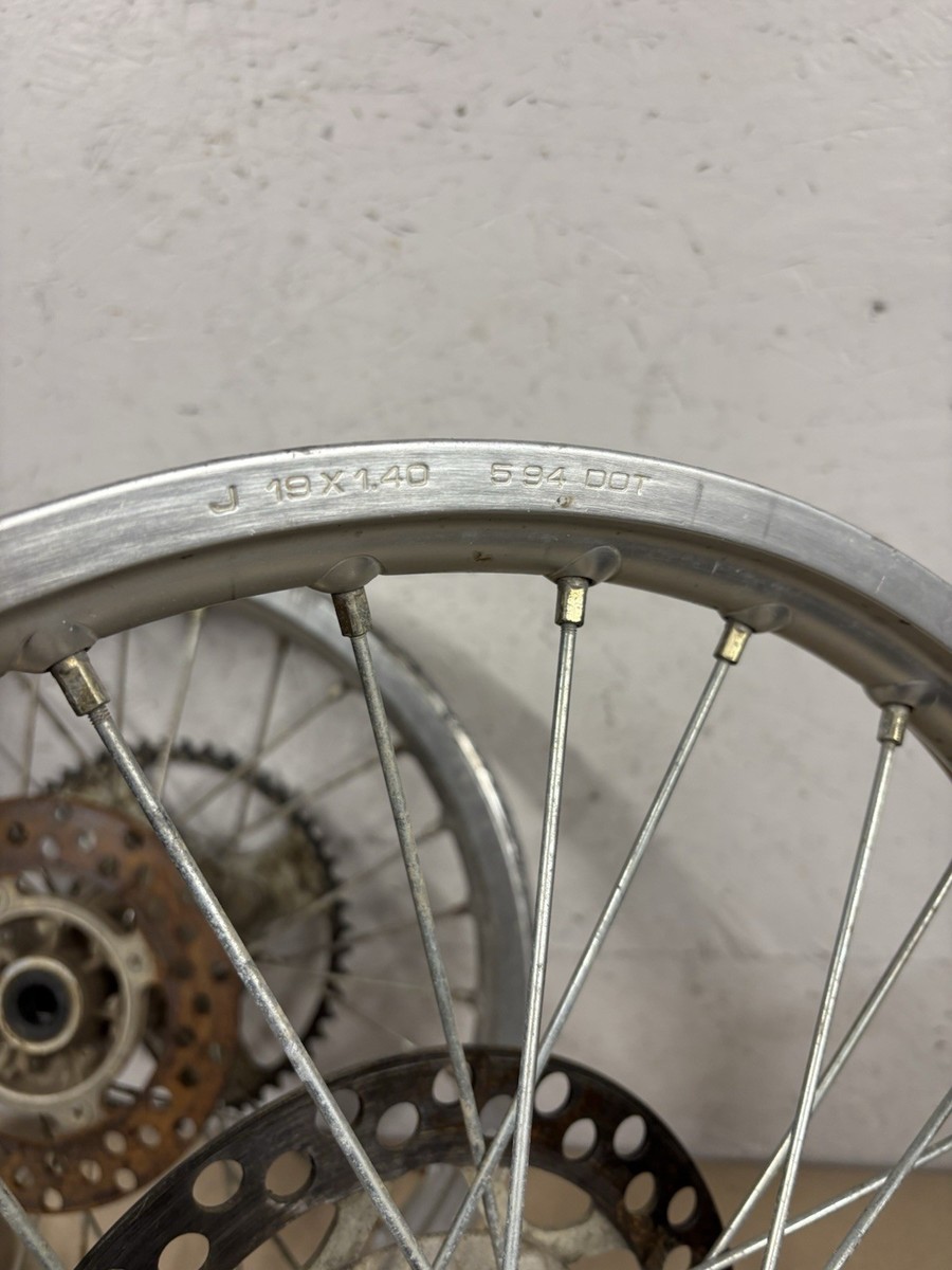 1997 1995-1997 KAWASAKI KX 100 Front Wheel Rear Back Wheel Hub
