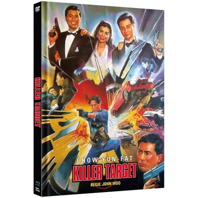 KILLER TARGET - Limited Mediabook - Cover B [Blu-ray & DVD]