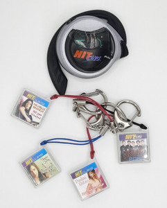 Vintage 2002 Tiger Hit Clips Ear Piece Player w/ 4 Cartridges, Tested Working