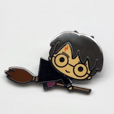 Wizarding World of Harry Potter metal enamel pin Harry on Broom