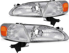 Headlight Assembly Fit for Toyota Corolla 1998-2000 Driver and Passenger Side 81