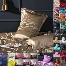 1 pairs Mulberry Pure Silk Pillowcase Anti-wrinkle Bed Soft Pillow Cases Covers